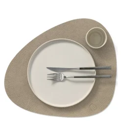 Curve Hippo spisebrikke L 37x44 cm varm grå