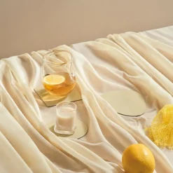 Curve Nupo glassbrikke 11x13 cm lemon sorbet