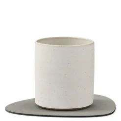 Curve Nupo glassbrikke 11x13 cm lys grå