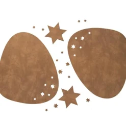 Curve Star Nupo gavesett spisebrikke 2+2 stk natur