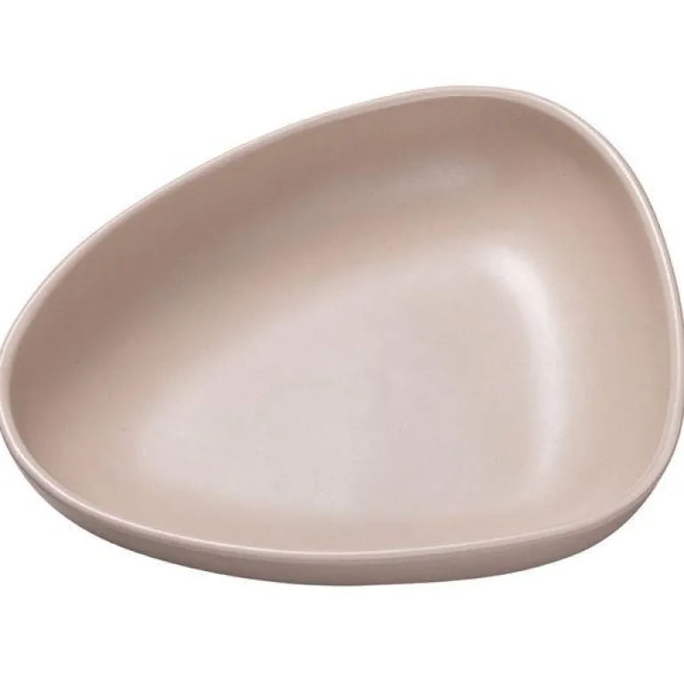 Curve Stoneware dyp tallerken 22x19 cm sand