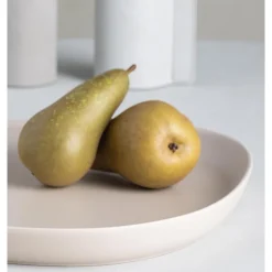 Curve Stoneware serveringsfat 35x30 cm sand