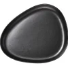 Curve Stoneware serveringsfat 35x30 cm svart