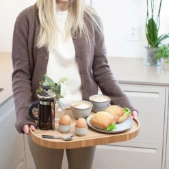 CurveLine serveringsbrett anti-slip 47x34 cm piltre