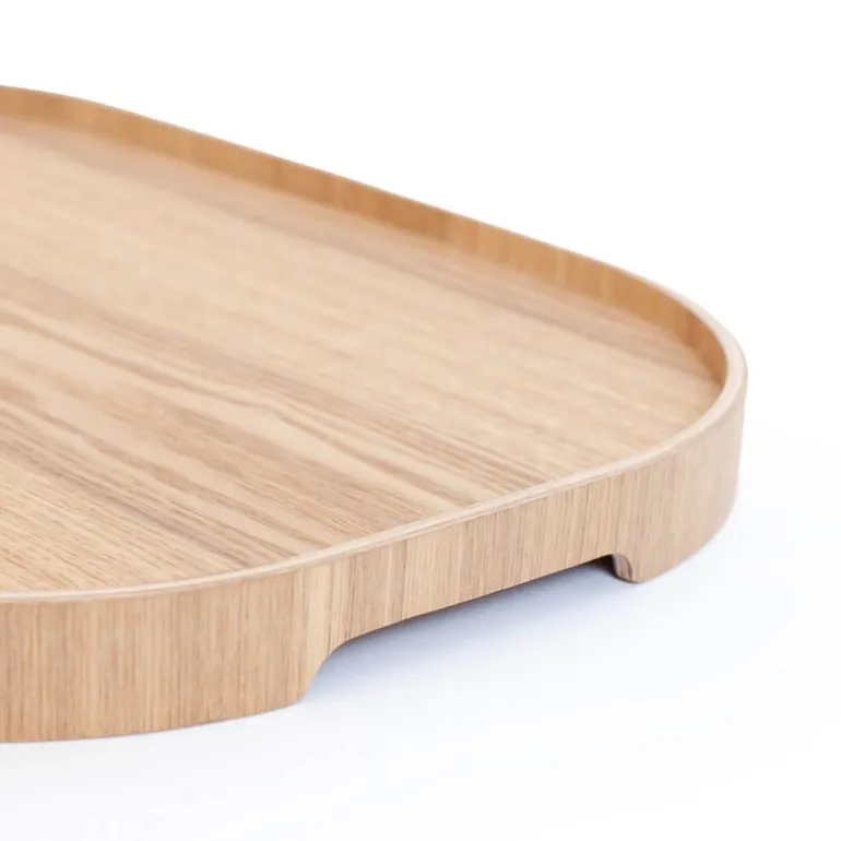 CurveLine serveringsbrett anti-slip 47x34 cm piltre