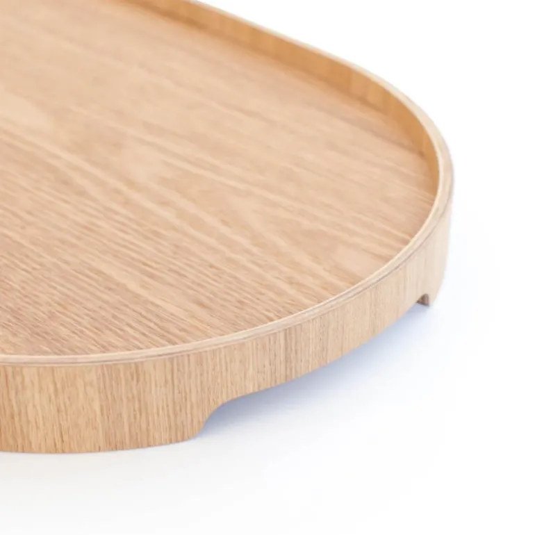 CurveLine serveringsbrett anti-slip 39x26 cm piltre