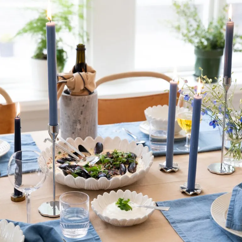 Dagny dyp tallerken 32 cm hvit