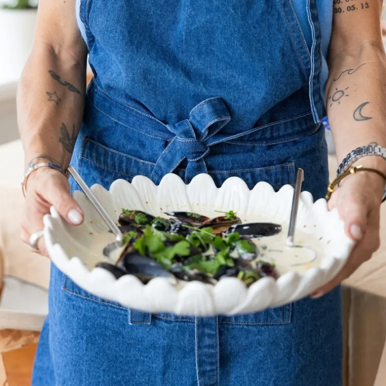 Dagny dyp tallerken 32 cm hvit