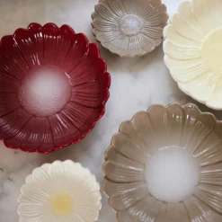 Dagny skål 27 cm vinrød