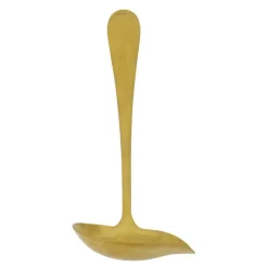 Daily sauseskje 17 cm antikk gull