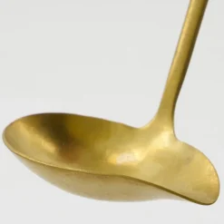 Daily sauseskje 17 cm antikk gull