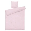 Daisy sengetøy 140x200 cm rosa/rød