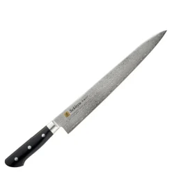 Damask filetkniv 27 cm svart