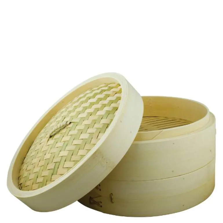 Dampkoker bambus 2 etg 25 cm