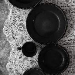 Daria asjett 18 cm 2 stk ink black