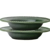 DARIA dyp tallerken 26 cm 2 stk moss