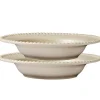 DARIA dyp tallerken 26 cm 2 stk sand