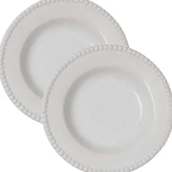 DARIA dyp tallerken 26 cm 2 stk cotton white