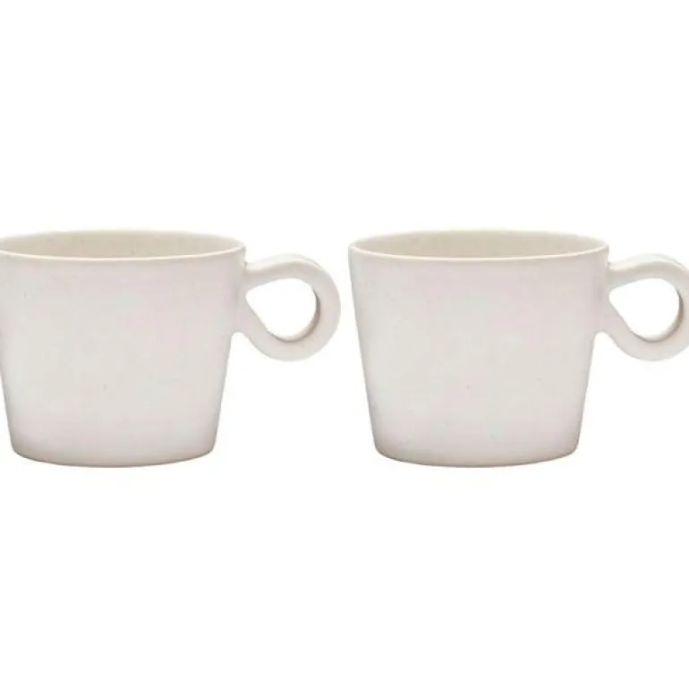 Daria krus 35 cl 2 stk cotton white