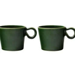 DARIA krus 35 cl 2 stk moss