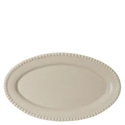 DARIA ovalt serveringsfat 35 cm sand