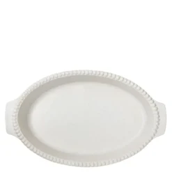 DARIA ovnsform 35 cm cotton white