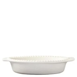 DARIA ovnsform 26 cm cotton white