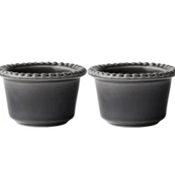 DARIA skål 12 cm 2 stk clean grey