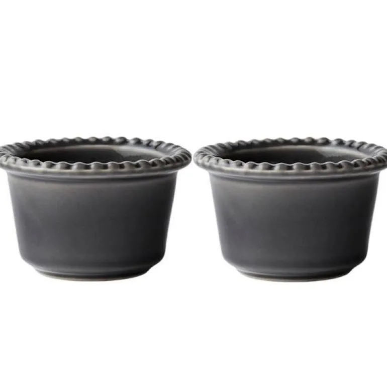 DARIA skål 12 cm 2 stk clean grey