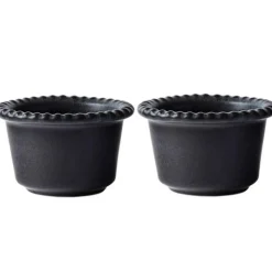 Daria skål 12 cm 2 stk ink black