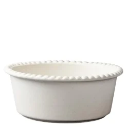 DARIA skål 23 cm cotton white