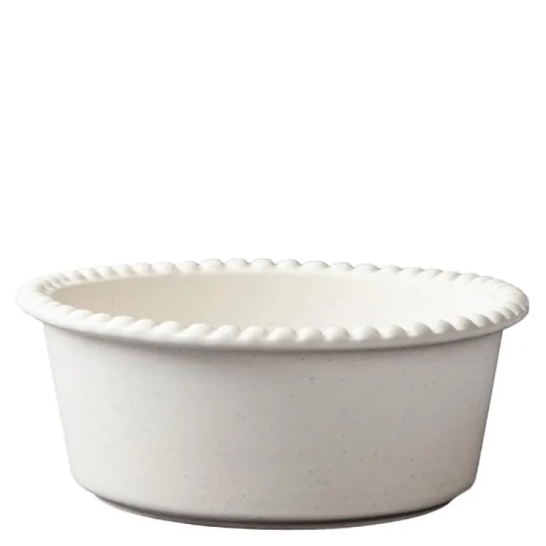 DARIA skål 23 cm cotton white