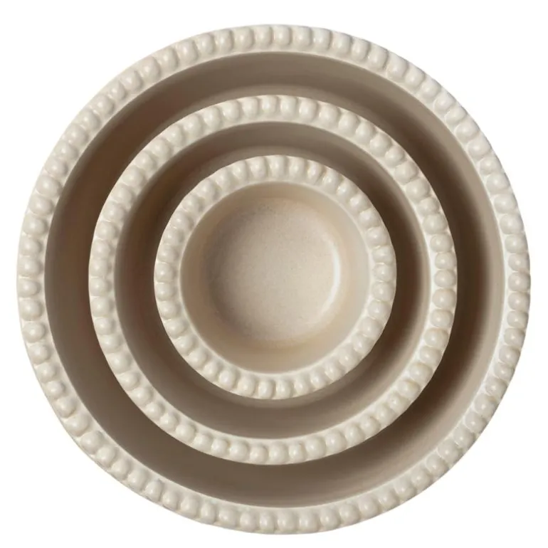 DARIA skål 23 cm sand