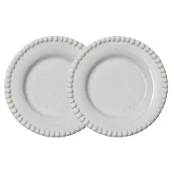 Daria tallerken 22 cm 2 stk cotton white