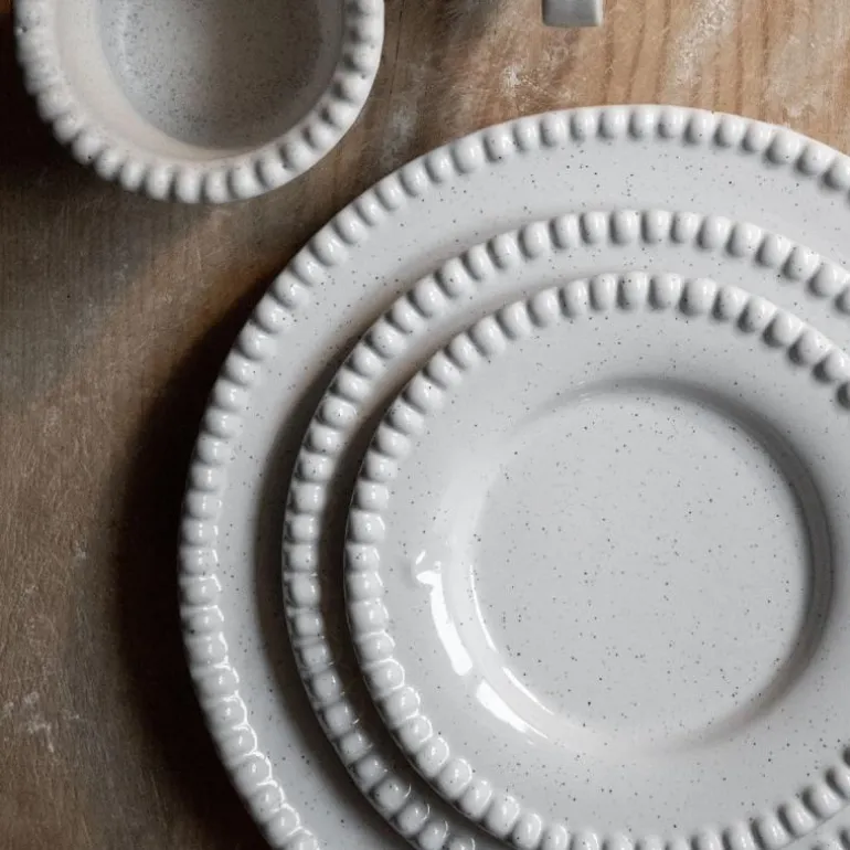 Daria tallerken 22 cm 2 stk cotton white