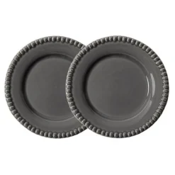 Daria tallerken 22 cm 2 stk clean grey