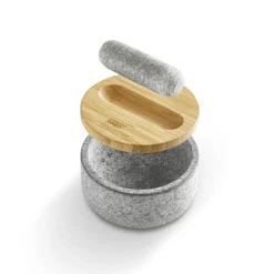 Dash morter m/lokk grå/natur