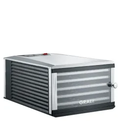 Dehydrator DA506 6 plater stål/svart