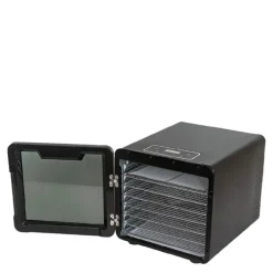 Dehydrator DH8 8 hyller 30-75°C svart