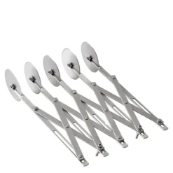 Deigdeler med 5 hjul stål