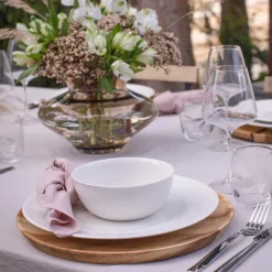 Dekketallerken 32 cm akasietre