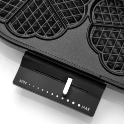 Deluxe vaffeljern dobbel stål