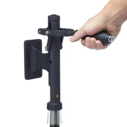 Deluxe veggmontert vinåpner 31,5 cm svart