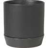 Denise blomsterpotte 21x21 cm charcoal grey