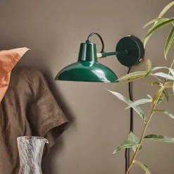 Desk vegglampe 30x18 cm grønn