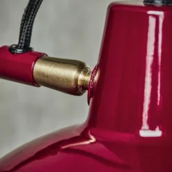 Desk vegglampe 30x18 cm rød