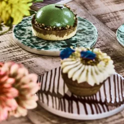 Diva serveringsbrett 15 cm 2 stk brun