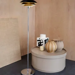 DL31 gulvlampe 133 cm opal glass