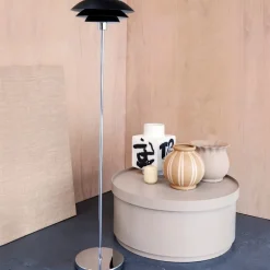 DL31 gulvlampe 133 cm opal glass