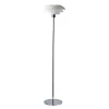 DL31 gulvlampe 133 cm opal/krom